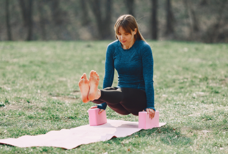 Yoga blocks for home workout equipment