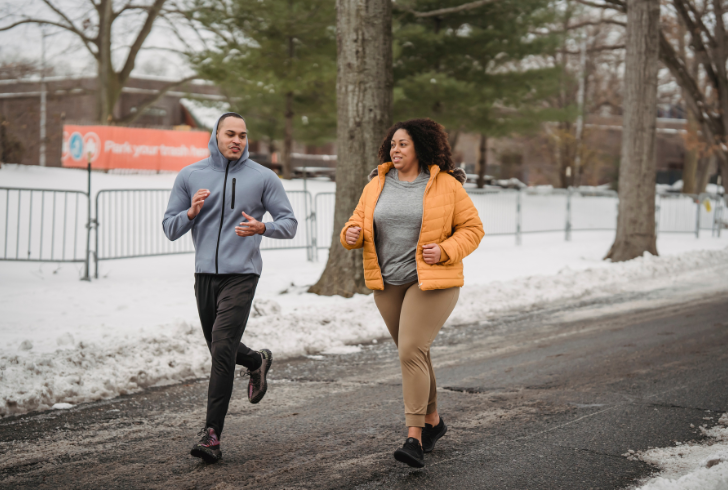 Exercise with a supportive partner.