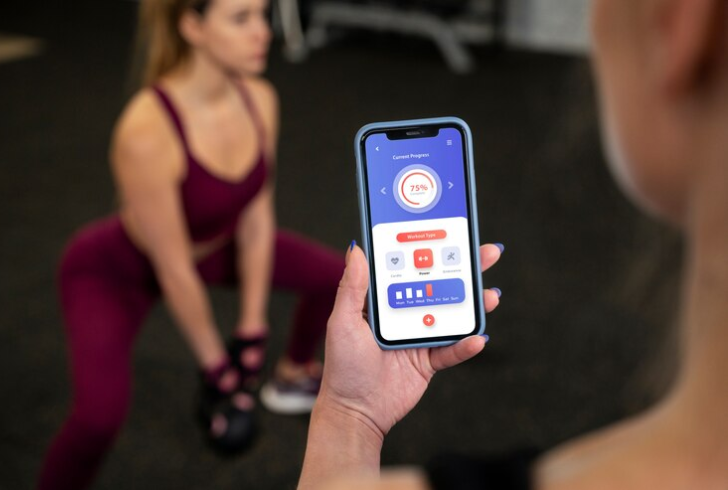 Fitness apps support weight loss